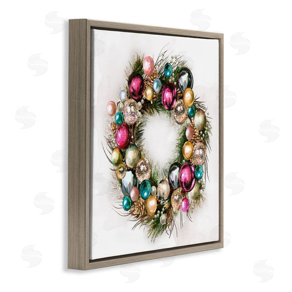 Stupell Industries Ziwei Li | Festive Ornamental Wreath
