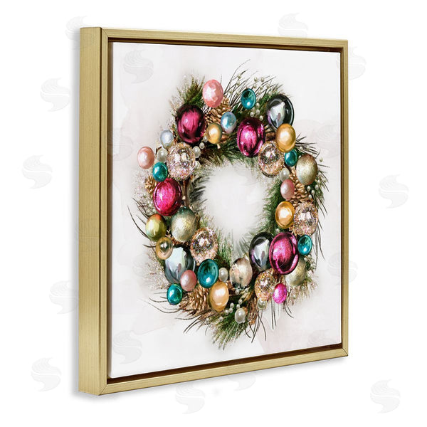 Stupell Industries Ziwei Li | Festive Ornamental Wreath