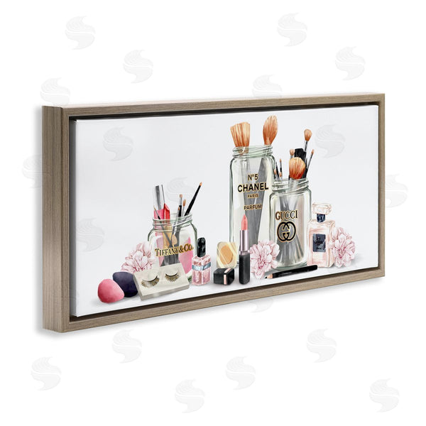 Stupell Industries Ziwei Li | Floral Makeup Collection Still Life Wall Art