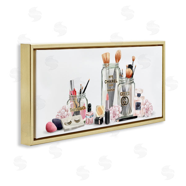 Stupell Industries Ziwei Li | Floral Makeup Collection Still Life Wall Art