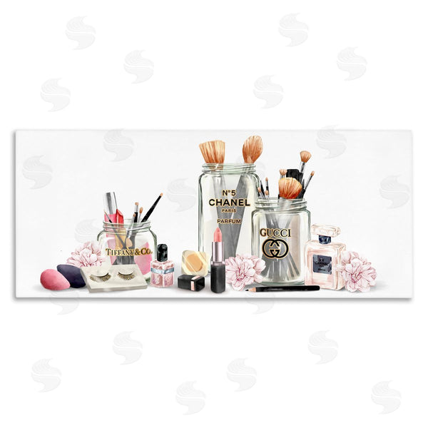 stupell industries Ziwei Li | Floral Makeup Collection Still Life Wall Art