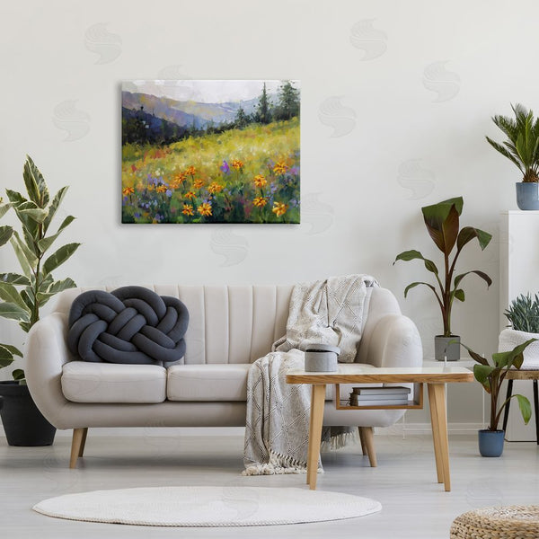 Stupell Industries Ziwei Li | Flower Meadow Painting Wall Art