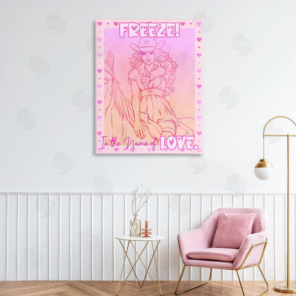 Stupell Industries Ziwei Li | Freeze Name Of Love Cowgirl