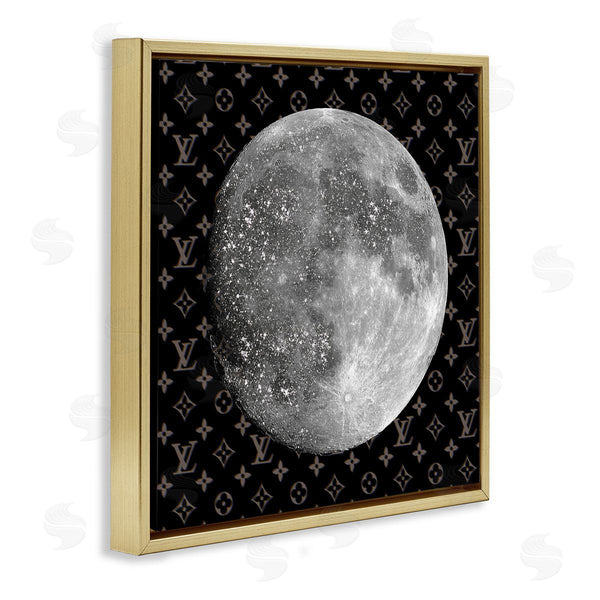 Stupell Industries Ziwei Li | Full Moon Patterned Sky Glam
