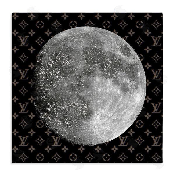 stupell industries Ziwei Li | Full Moon Patterned Sky Glam