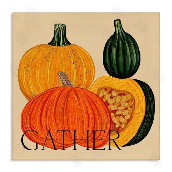 stupell industries Ziwei Li | Gather Autumn Harvest Gourds Wall Art