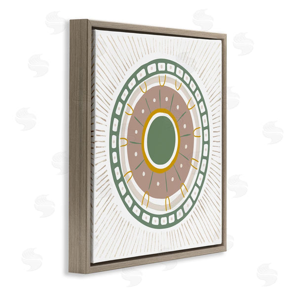 Stupell Industries Ziwei Li | Geometric Abstract Eye Fractal Wall Art