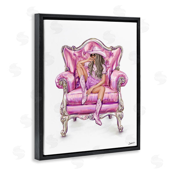 Stupell Industries Ziwei Li | Glam And Comfortable Chair