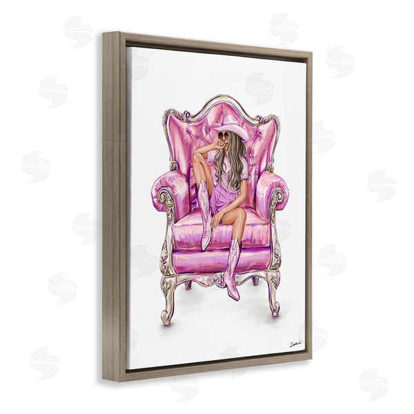 Stupell Industries Ziwei Li | Glam And Comfortable Chair
