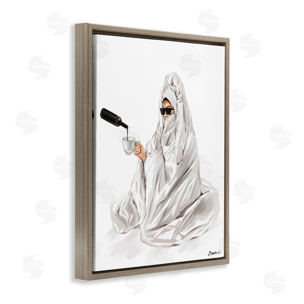 Stupell Industries Ziwei Li | Glam Comfort Pouring Wine