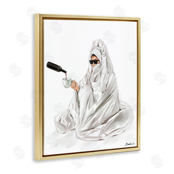 Stupell Industries Ziwei Li | Glam Comfort Pouring Wine