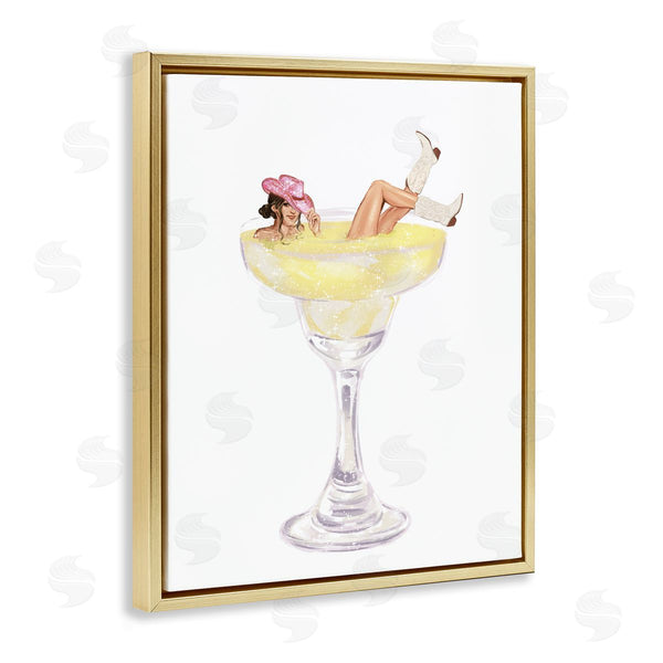 Stupell Industries Ziwei Li | Glam Cowgirl In Margarita