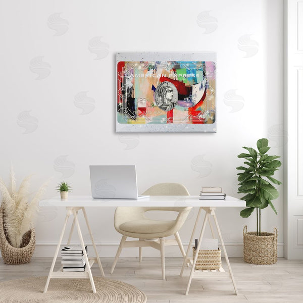 Stupell Industries Ziwei Li | Glam Credit Card Wall Art