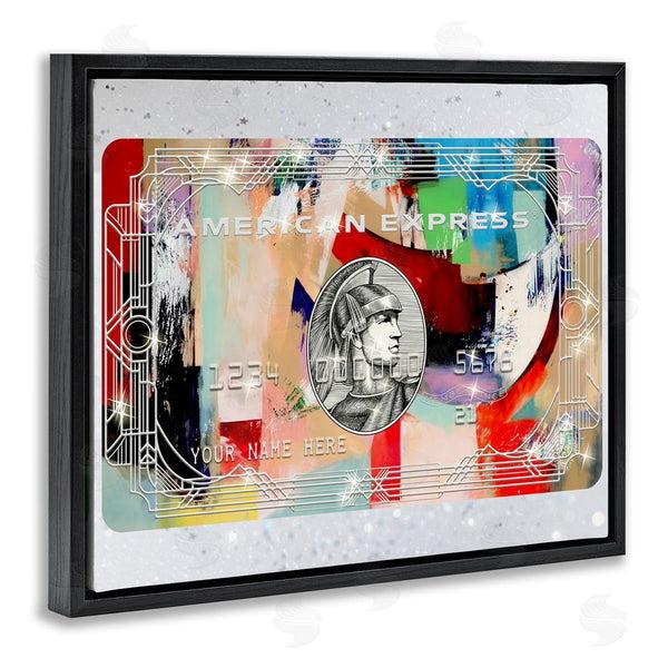 Stupell Industries Ziwei Li | Glam Credit Card Wall Art