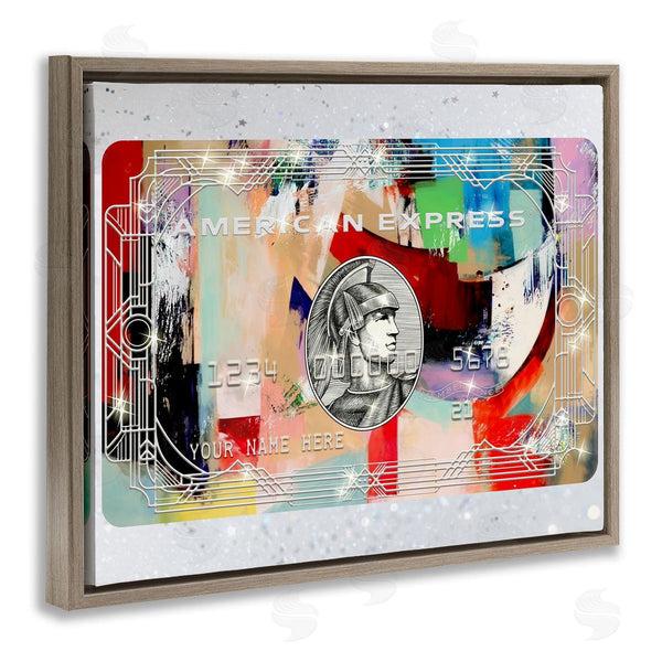 Stupell Industries Ziwei Li | Glam Credit Card Wall Art