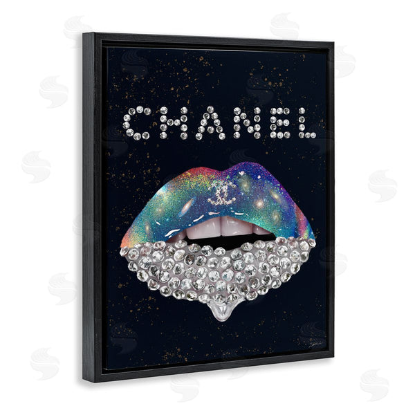 Stupell Industries Ziwei Li | Glam Diamond Lipstick Wall Art