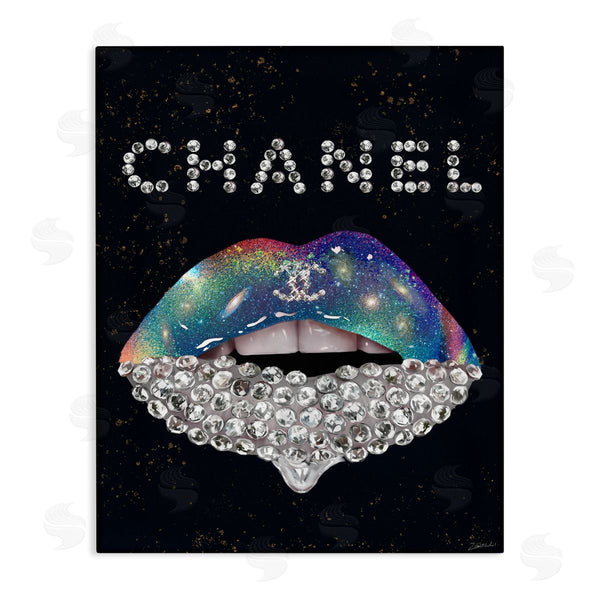 stupell industries Ziwei Li | Glam Diamond Lipstick Wall Art