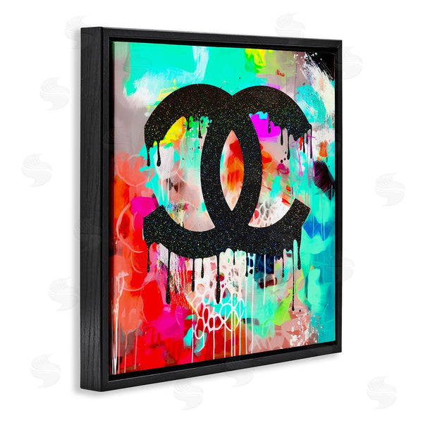 Stupell Industries Ziwei Li | Glam Drip On Graffiti Wall Art