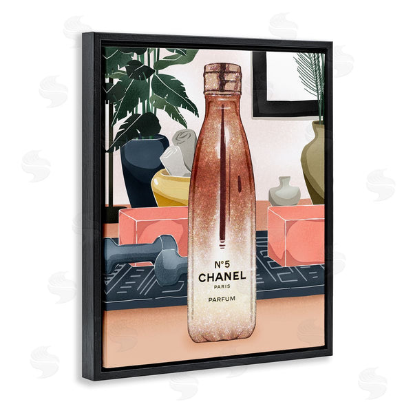 Stupell Industries Ziwei Li | Glam Fashion Designer Bottle Modern Home Interior