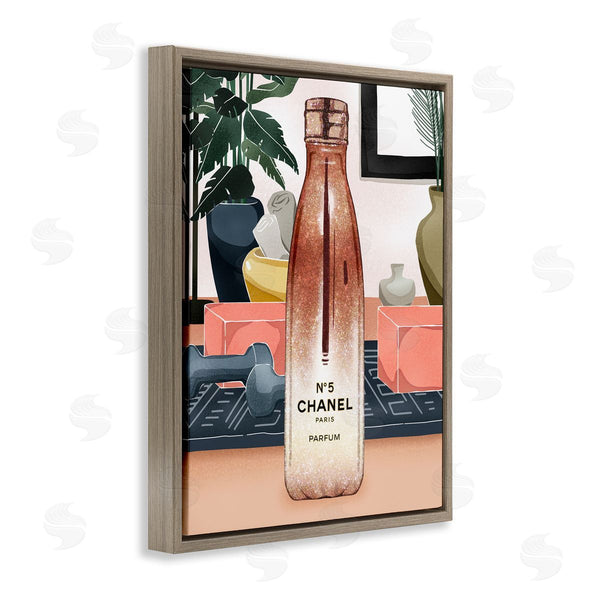 Stupell Industries Ziwei Li | Glam Fashion Designer Bottle Modern Home Interior