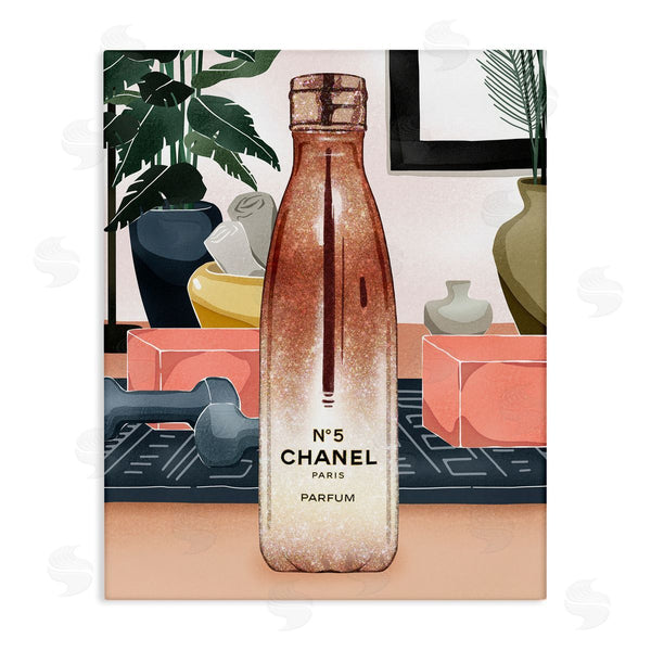 stupell industries Ziwei Li | Glam Fashion Designer Bottle Modern Home Interior