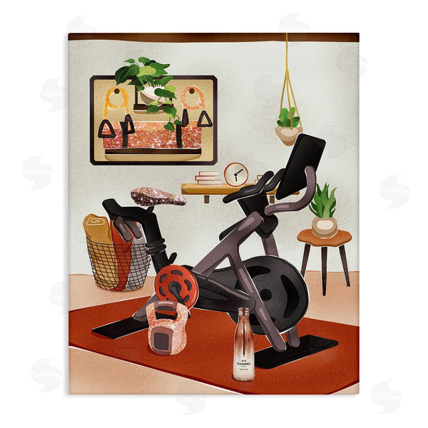 stupell industries Ziwei Li | Glam Fashion Home Exercise Equipment Modern Interior
