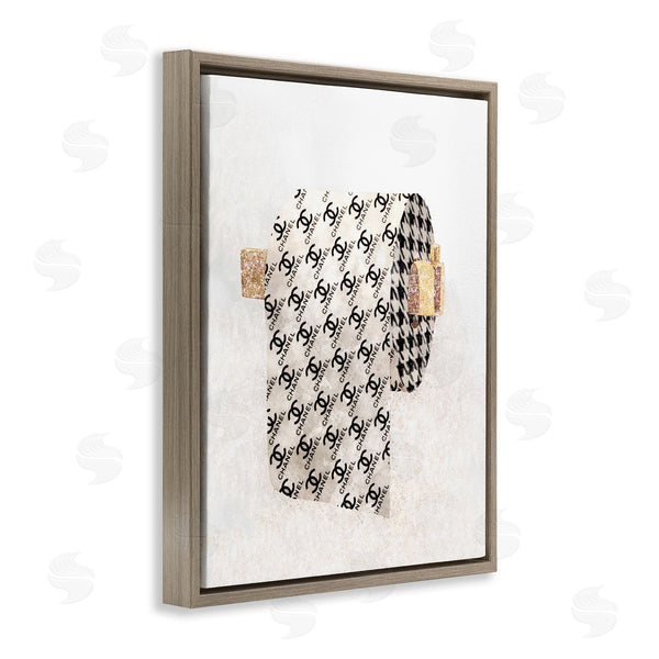 Stupell Industries Ziwei Li | Glam Pattern Toilet Paper