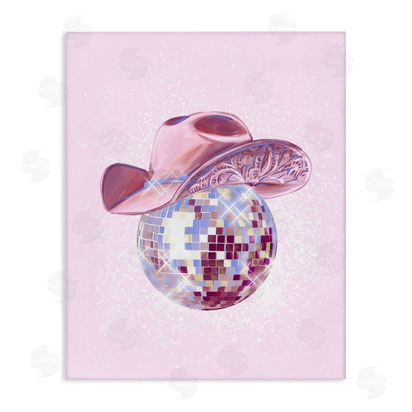 stupell industries Ziwei Li | Glam Pink Disco Cowgirl