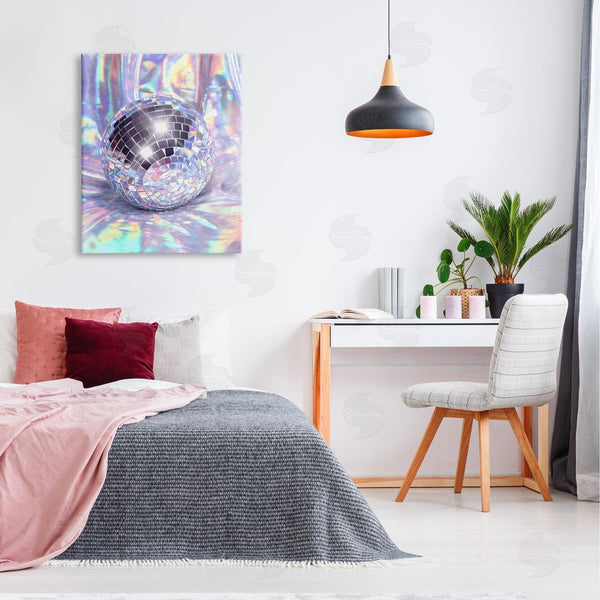 Stupell Industries Ziwei Li | Gleaming Disco Ball Wall Art