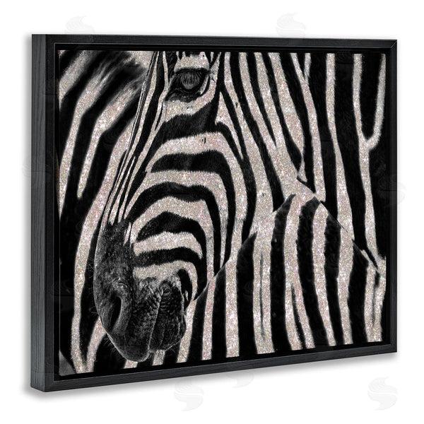 Stupell Industries Ziwei Li | Glitter Zebra Glam Fashion