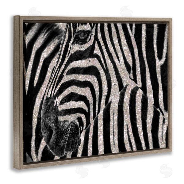 Stupell Industries Ziwei Li | Glitter Zebra Glam Fashion