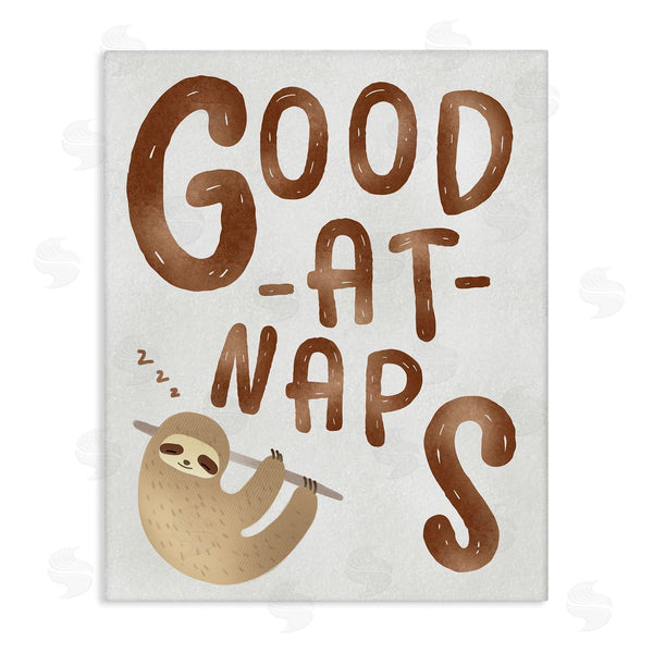 stupell industries Ziwei Li | Good At Naps Sloth Sleeping