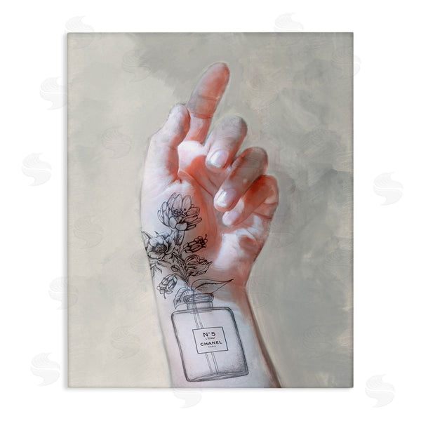 stupell industries Ziwei Li | Hand Pose with Fashion Florals