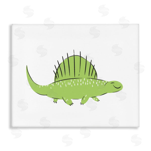 stupell industries Ziwei Li | Happy Green Dinosaur Wall Art