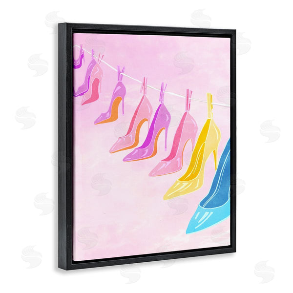 Stupell Industries Ziwei Li | High Heels On Clothesline