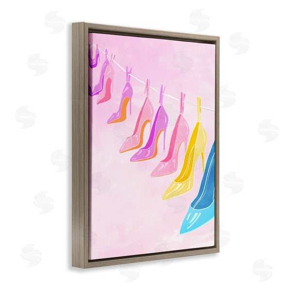 Stupell Industries Ziwei Li | High Heels On Clothesline
