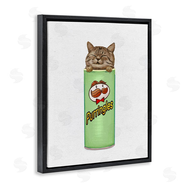 Stupell Industries Ziwei Li | Kitten In Chips Tin Wall Art