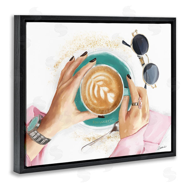 Stupell Industries Ziwei Li | Latte Art With Fashion Accent