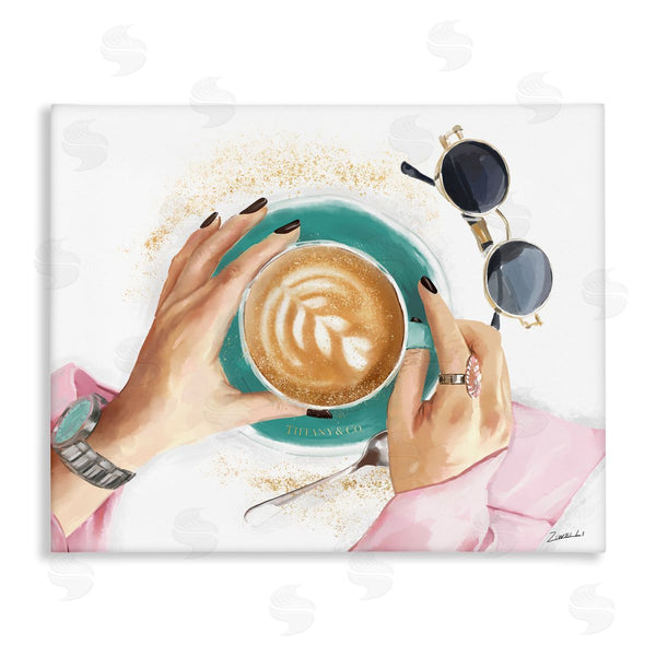 stupell industries Ziwei Li | Latte Art with Fashion Accent