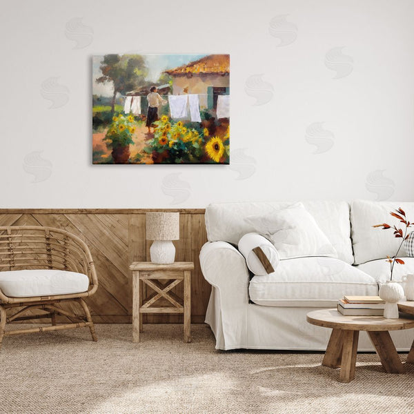 Stupell Industries Ziwei Li | Laundry In Countryside Wall Art