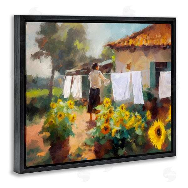 Stupell Industries Ziwei Li | Laundry In Countryside Wall Art