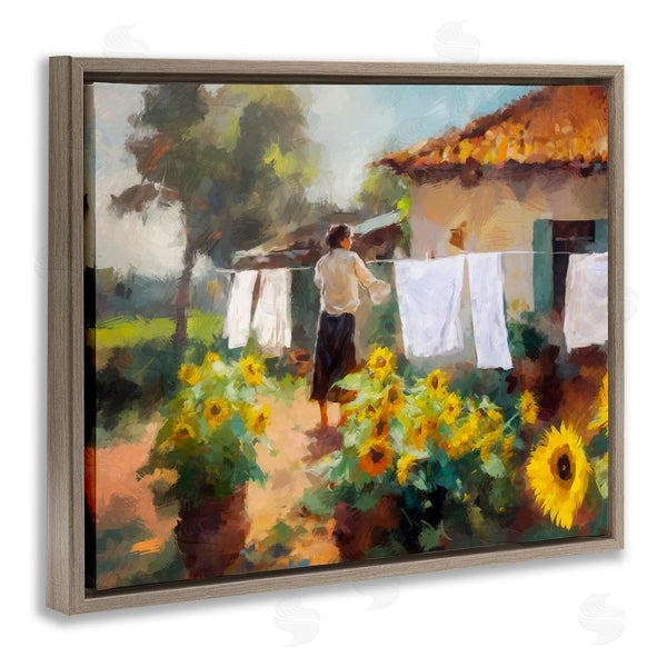 Stupell Industries Ziwei Li | Laundry In Countryside Wall Art