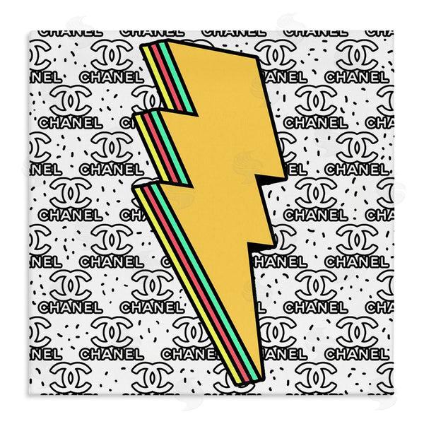 stupell industries Ziwei Li | Lightning Bolt with Fashion Pattern
