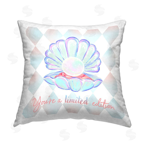 stupell industries Ziwei Li | Limited Edition Pearl Printed Throw Pillow