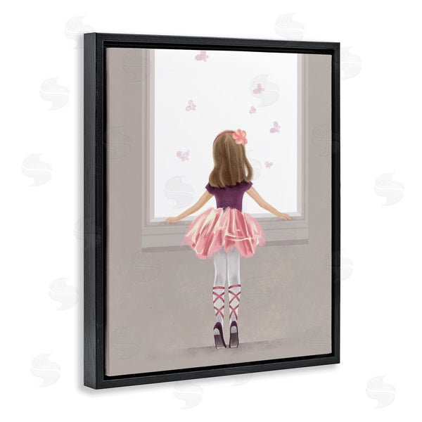 Stupell Industries Ziwei Li | Little Ballerina At Window
