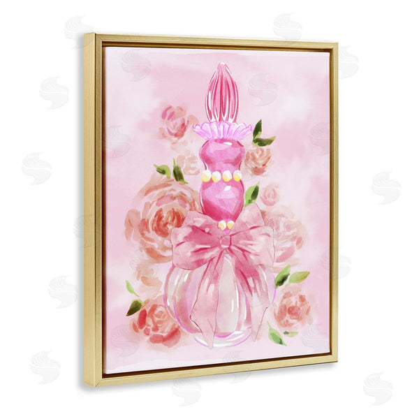 Stupell Industries Ziwei Li | Lovely Pink Perfume & Roses