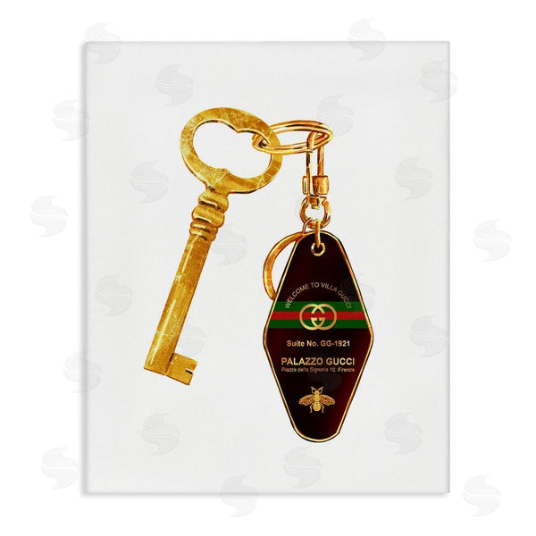 stupell industries Ziwei Li | Luxury Hotel Key Wall Art