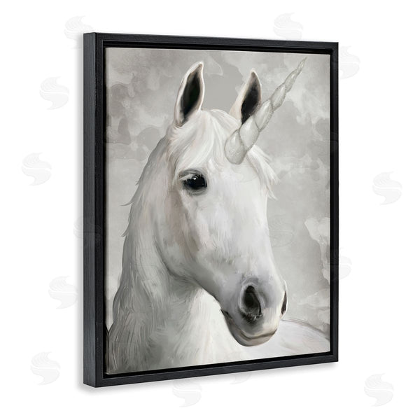 Stupell Industries Ziwei Li | Majestic White Unicorn Wild Mythical Animal
