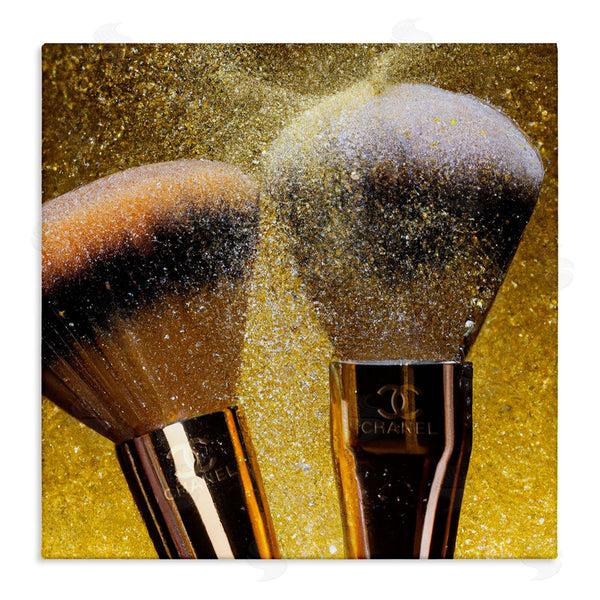 stupell industries Ziwei Li | Makeup Brush Glam Glimmer Wall Art