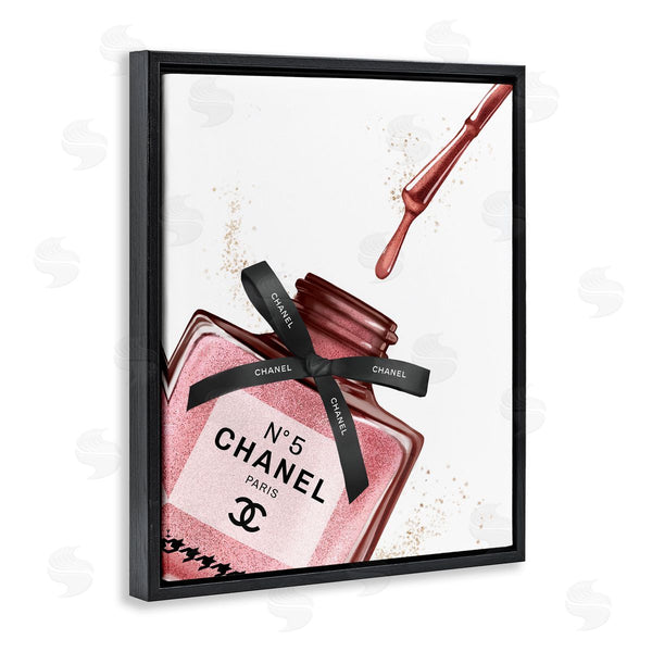 Stupell Industries Ziwei Li | Makeup Nail Polish Brush Drip